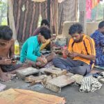 Artisans at work Dokra village