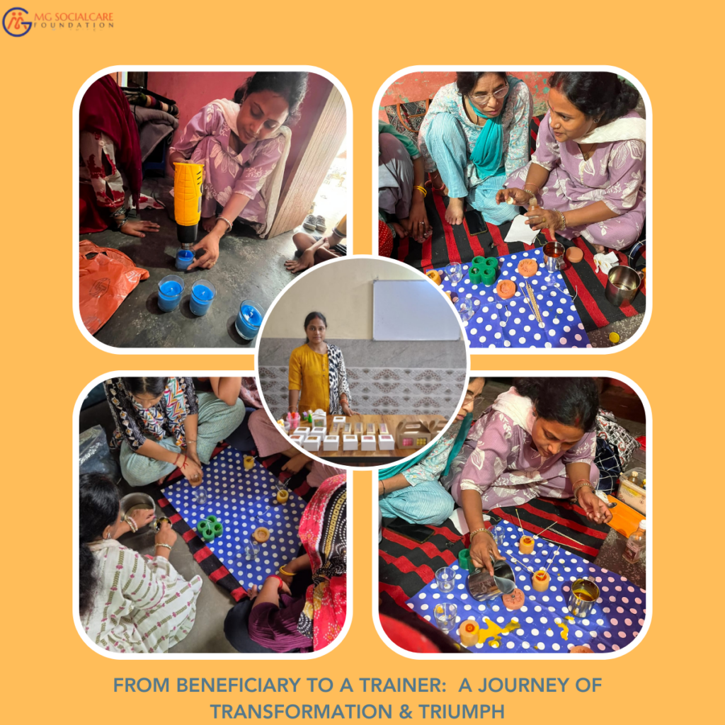 From beneficiary to A trainer