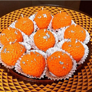 Handmade Laddoo candles