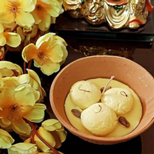 Handmade Rasmalai Candles