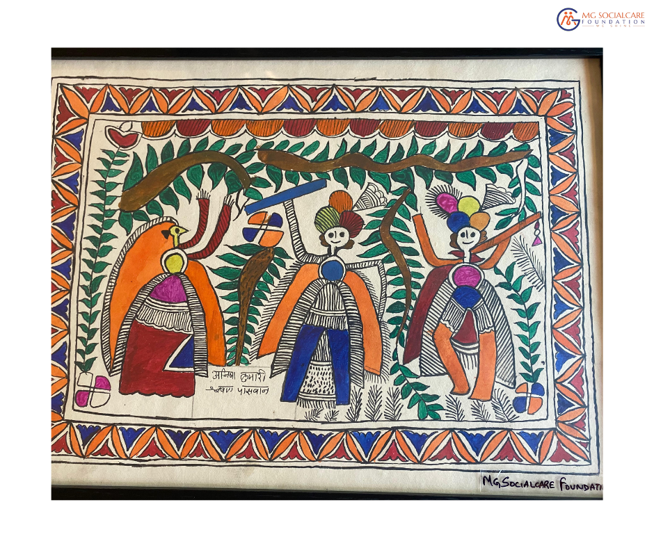 Handmade Madhubani Painting – Heritage