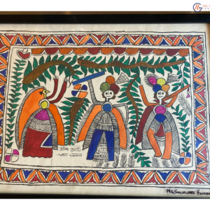 Handmade Madhubani Painting12