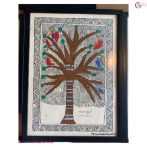 Handmade Madhubani Painting3