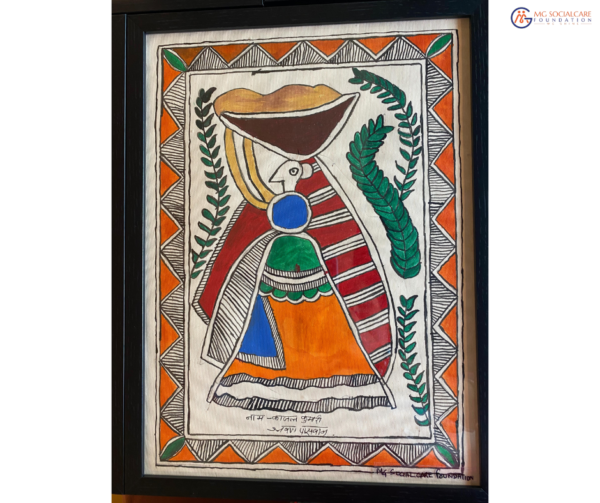 Handmade Madhubani Painting7