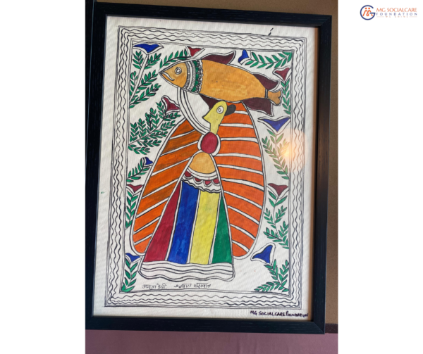 Handmade Madhubani Painting8