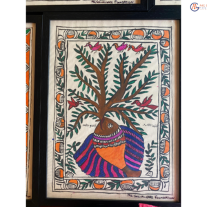 Handmade Madhubani Painting9