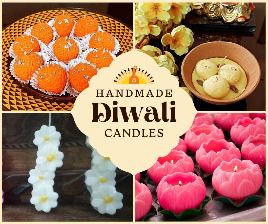 Handmade Diwali Candles