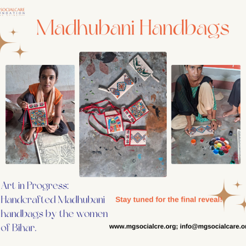 Crafting Dreams: The Making of Madhubani Handbags in Bihar